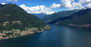 IL BLU DIPINTO DI BLU I colori del lago di Como e della sua Antica Via Regia @ Brunate (CO)